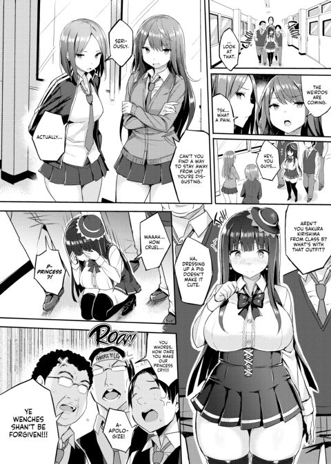 Curvy Tales: Urge to Turn the Princess of the Nerds into a Fuck Toy Chapter 1 page 3