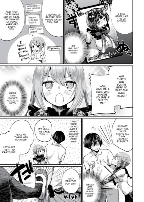 I Found This Plain Girl's Lewd Account and It Turns Out She's a Slut!? Ch.7 Chapter 1 page 8