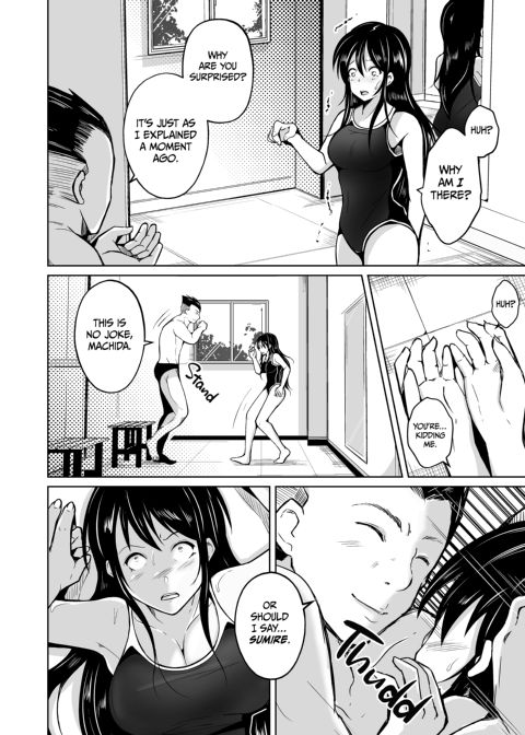 Body-Swapping With My Swim Team Senpai Chapter 1 page 15