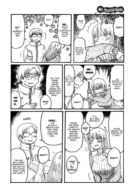 Mt. Youth Libido ~Making a Female Knight Drink an Aphrodisiac~ Chapter 1 page 2