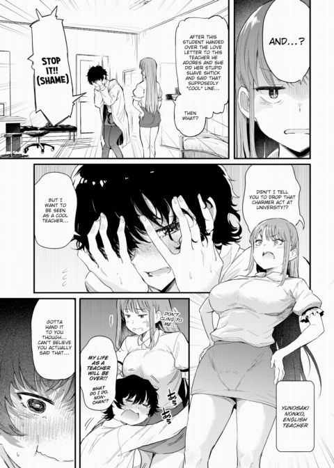 Takanashi-sensei Wants to Fall in Love Chapter 1 page 3
