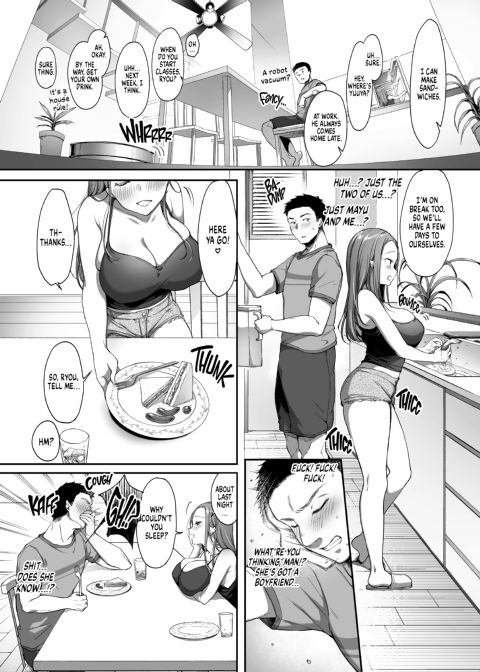 Moving in With My Friend and Her Lover Chapter 1 page 16