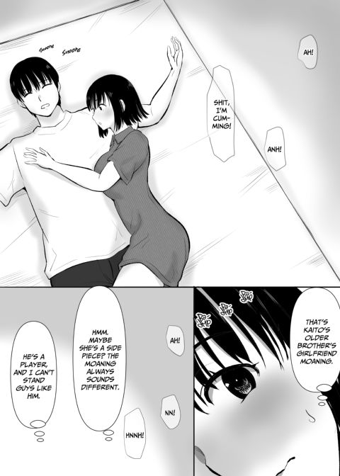Peeping on My Girlfriend Fucking My Brother Chapter 1 page 8