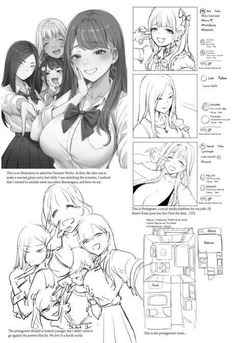 Protecting my Love From a Succubus Harem Chapter 1 page 68