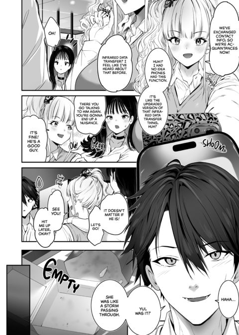 The Busty Gyaru Pair's Secret Chapter 1 page 8