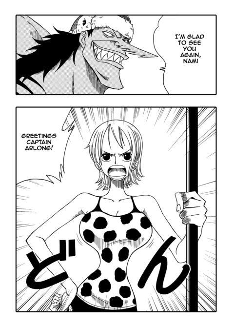 Two Piece: Nami vs Arlong Chapter 1 page 3
