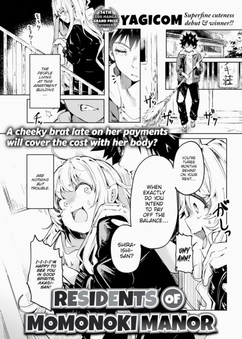 Residents of Momonoki Manor Chapter 1 page 1