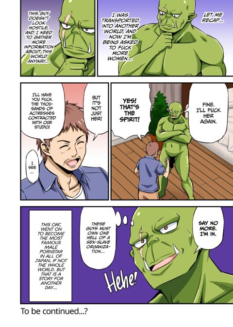 When a Stamina Daddy Orc Is Reborn In Another World and Becomes a Male Pornstar Chapter 1 page 23