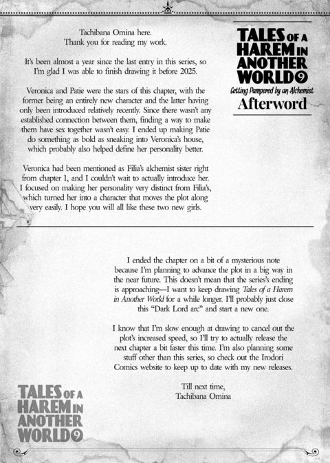 Tales of a Harem in Another World Vol. 9 - Getting Pampered by an Alchemist Chapter 1 page 58