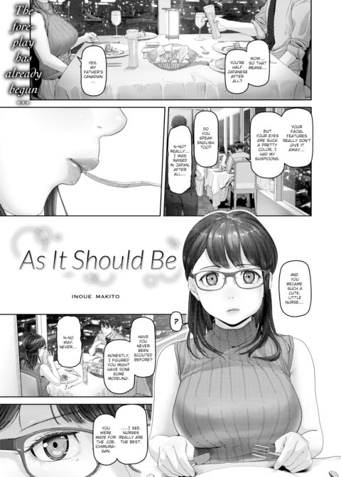 As it Should Be Chapter 1 page 1