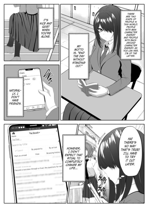 Gyaru Girls and Their Succubus Chapter 1 page 3