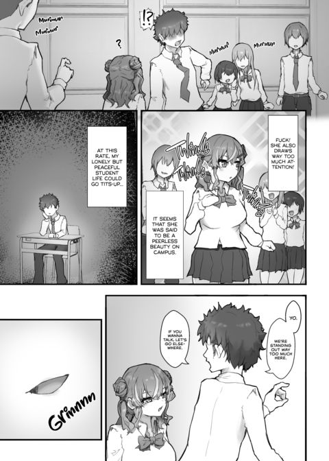 Mouthy Gyaru Meets Monster Cock Chapter 1 page 7