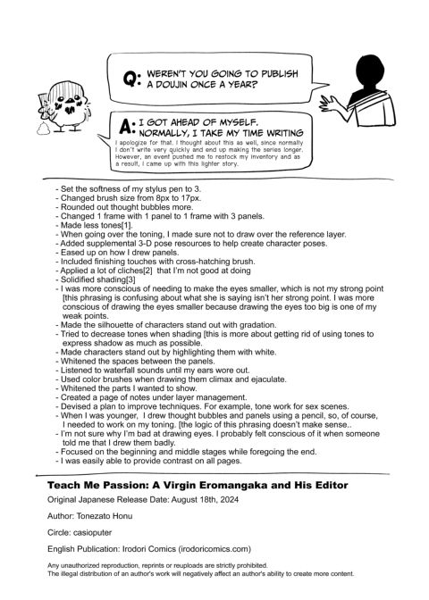 Teach Me Passion: A Virgin Eromangaka and His Editor Chapter 1 page 26
