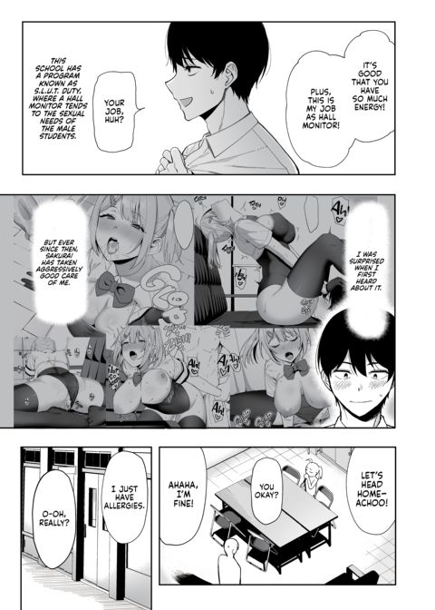 The Hall Monitor on S.L.U.T. Duty Vol. 2 Chapter 1 page 4