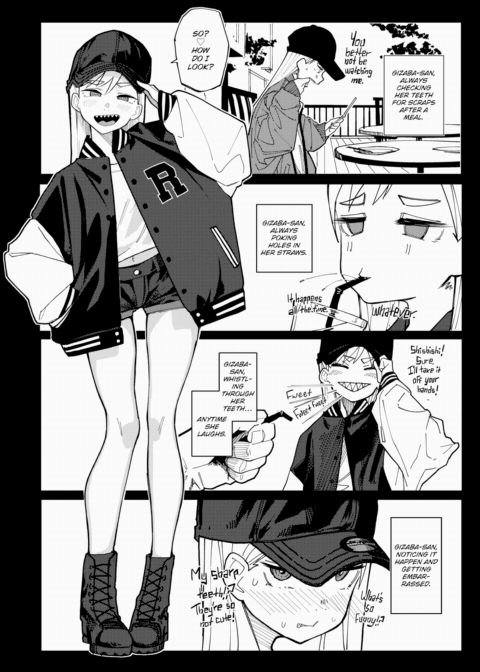 The Girl With the Sharp Teeth, Gizaba-san Chapter 1 page 2
