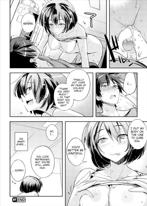 Maybe I'll Ask Senpai Chapter 1 page 18