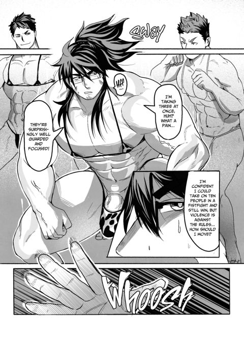 Big Dick Introvert Takes On The Micro Bikini Battle Chapter 1 page 13