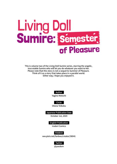 Living Doll Sumire: Semester of Pleasure Chapter 1 page 44