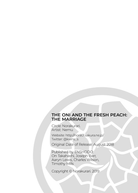 The Oni and the Fresh Peach - The Marriage Chapter 1 page 30