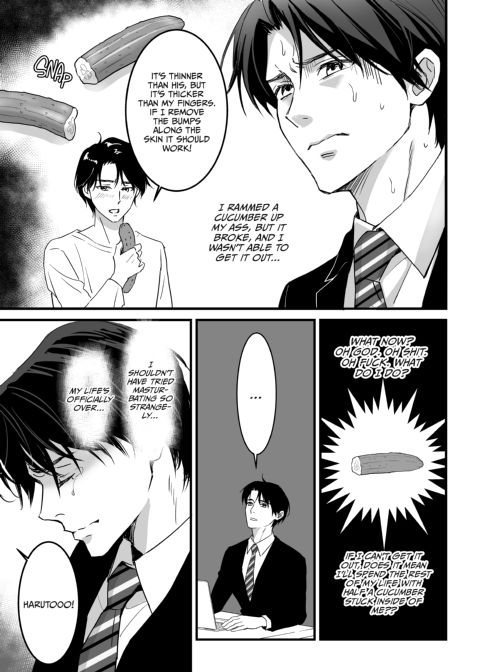 Heaven Cums to Those Who Wait - The One Where He Plays with Gentleman's Toy Chapter 1 page 8