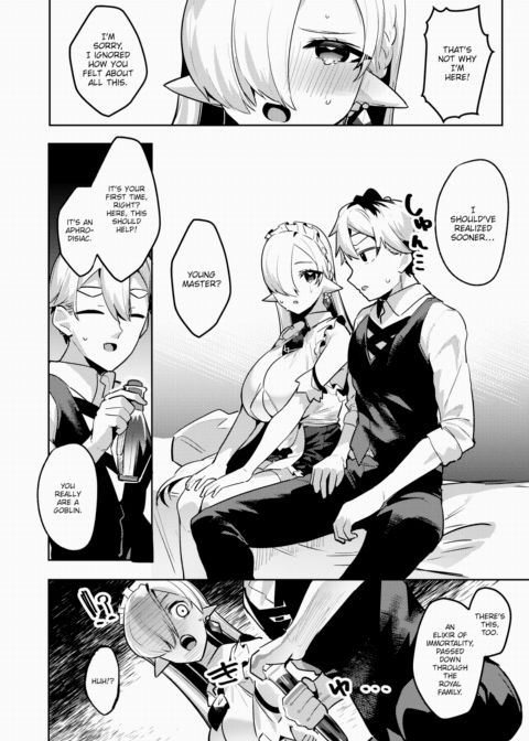 My Elf Maid Has a Sharp Tongue But She Begrudgingly Let Me Hit It After I Groveled Chapter 1 page 14