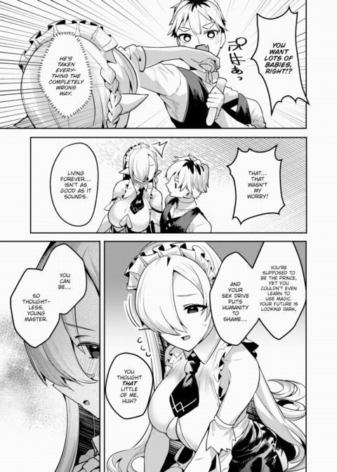 My Elf Maid Has a Sharp Tongue But She Begrudgingly Let Me Hit It After I Groveled Chapter 1 page 15
