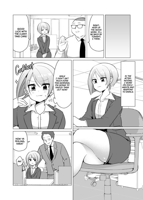 The Naughty Crossdressing Office Lady Chapter 1 page 13