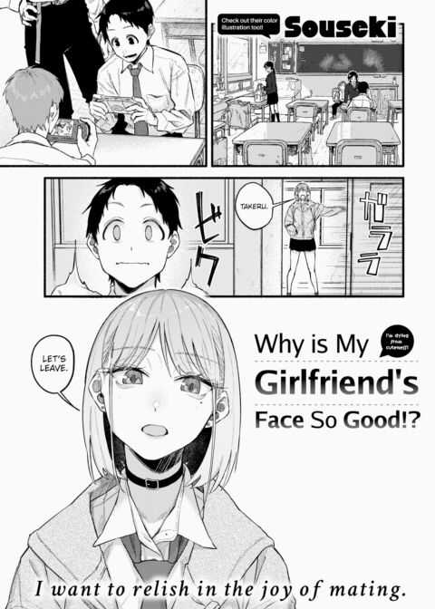 Why is My Girlfriend's Face So Good!? Chapter 1 page 1