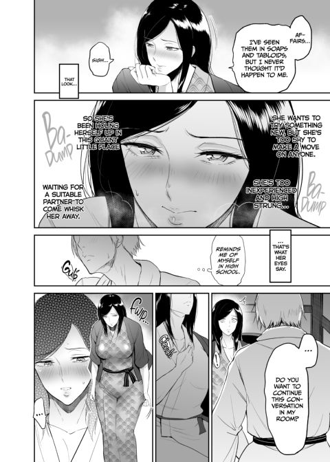 Hot Springs With Mrs. Taeko: Taeko Sakaki's Daring Tryst Chapter 1 page 5