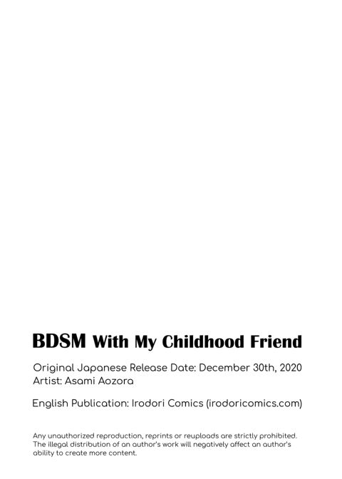 BDSM with My Childhood Friend Chapter 1 page 25
