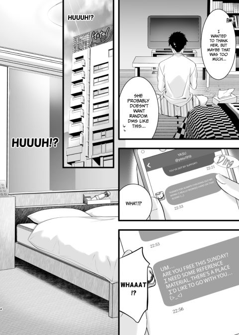 My Favorite Doujinshi Artist Invited Me to a Love Hotel! Chapter 1 page 3