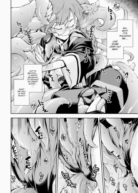 There is a Labyrinth Where a Female Sage Cannot Escape Until She Defeats The Tentacles Chapter 1 page 8