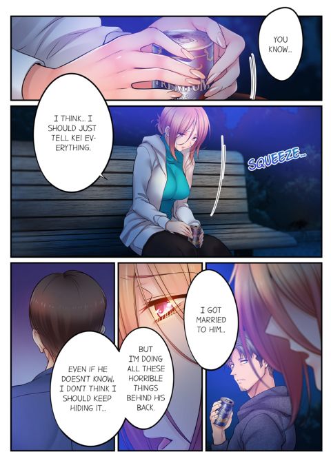 I Can't Resist His Massage! Cheating in Front of My Husband's Eyes Volume 13 Chapter 1 page 73