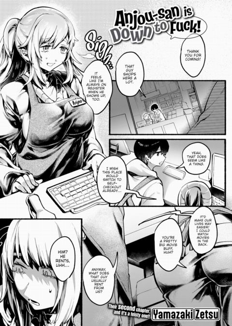 Anjou-san is Down to Fuck! Chapter 1 page 1