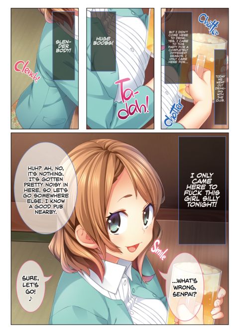 I Fucked an Air-Headed Girl with Big Boobs Silly and Turned Her into My Personal Cum-Dumpster! Chapter 1 page 2
