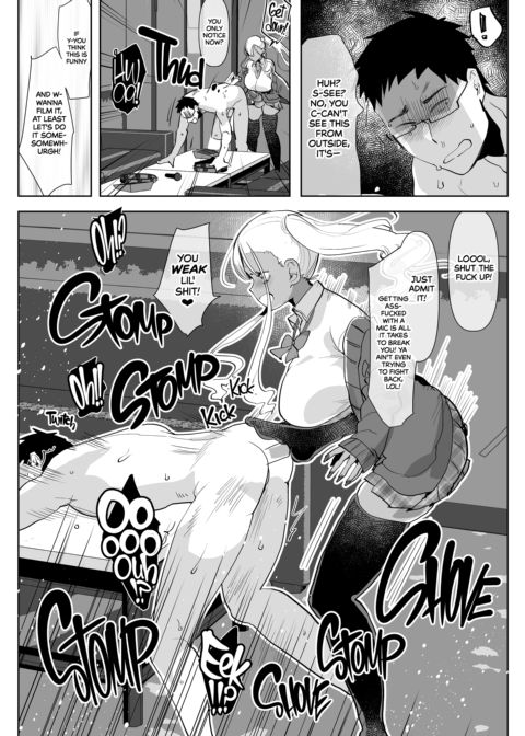 What Happens When Your Tan Gyaru Futa Girlfriend Is in a Bad Mood and Invites You To Karaoke Chapter 1 page 14