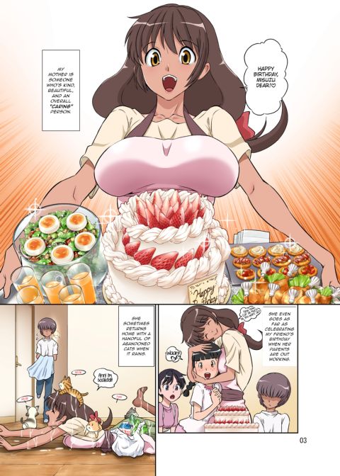 A Caring Mother Fucked By Her Cunning Son + Tanned Version Chapter 1 page 53