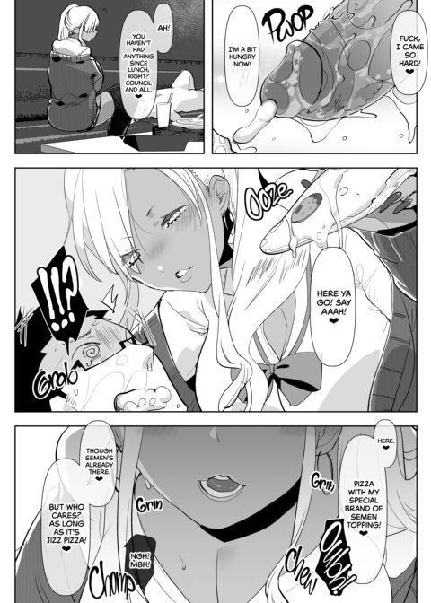 What Happens When Your Tan Gyaru Futa Girlfriend Is in a Bad Mood and Invites You To Karaoke Chapter 1 page 20