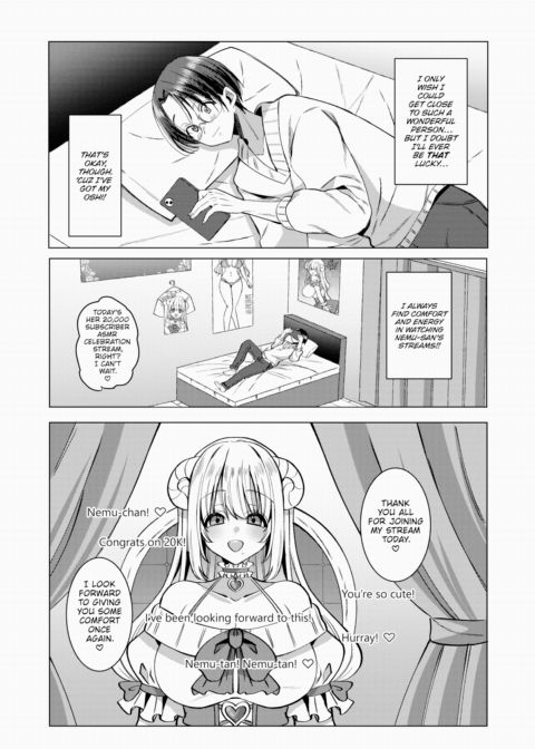 Nobody Told Me My Oshi Was Licking My Ear From Next Door! Chapter 1 page 2