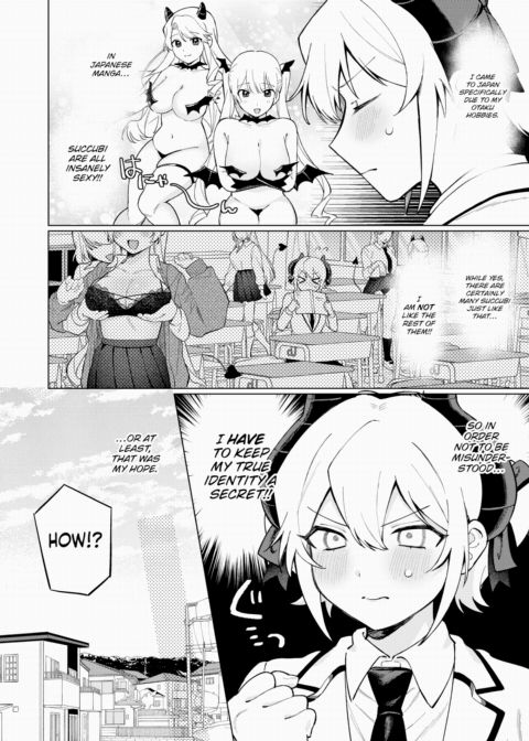 I Am Not a Succubus! Chapter 1 page 4