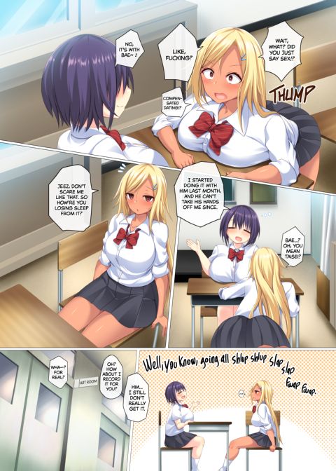 Can the Airhead and the Gyaru Handle the Chad Boyfriend's Raging Sex Drive? Chapter 1 page 3