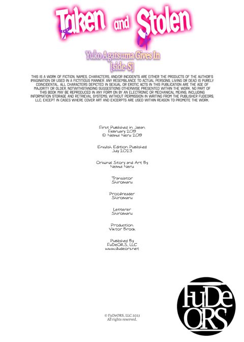 Taken and Stolen Chapter 1 page 19