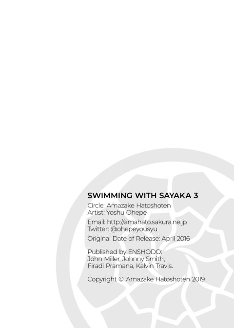 Swimming with Sayaka 3 Chapter 1 page 18