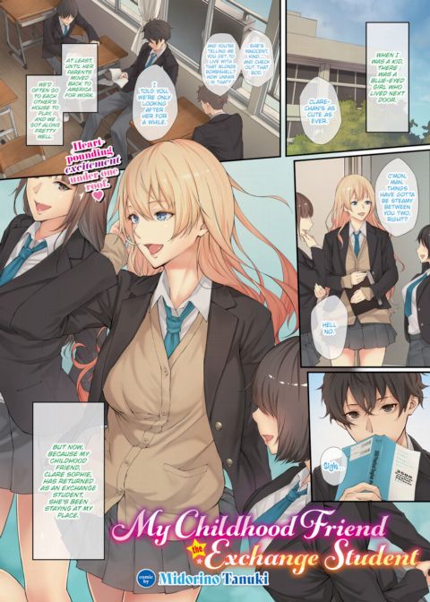 My Childhood Friend the Exchange Student Chapter 1 page 1