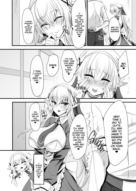 I Love You So, Master! -I Want to Enjoy Wild Sex with My Elf Maid- Chapter 1 page 27