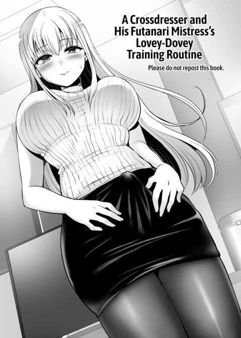 A Crossdresser and His Futanari Mistress's Lovey-Dovey Training Routine Chapter 1 page 2