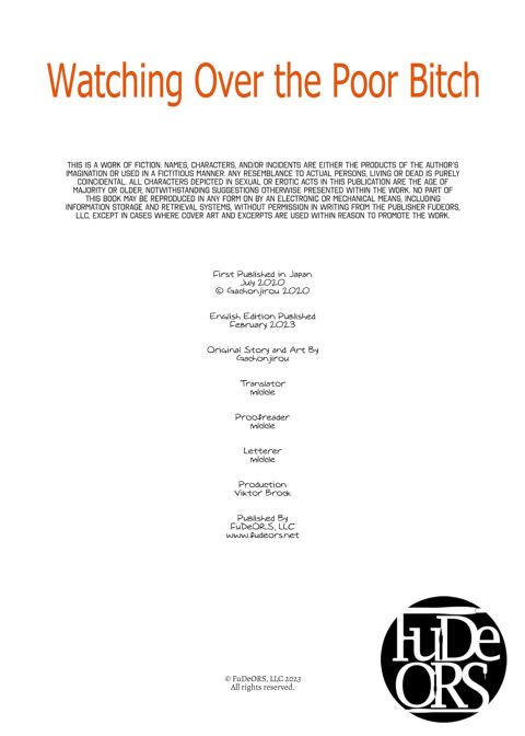 Watching Over the Poor Bitch Chapter 1 page 63