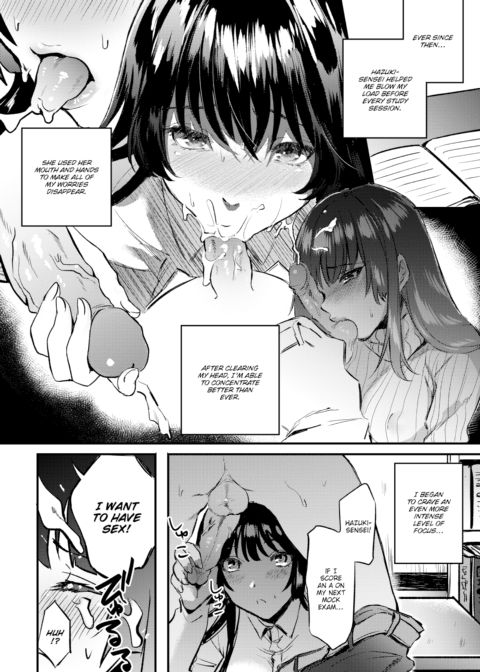 Hazuki-sensei's Too Sexy for Me to Concentrate! Chapter 1 page 8