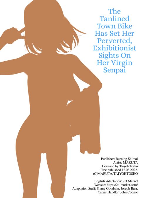 The Tanlined Town Bike Has Set Her Perverted Exhibitionist Sights on Her Virgin Senpai Chapter 1 page 32