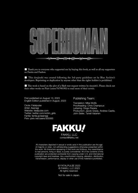 Victim Girls: Superhuman Versus Chapter 1 page 45